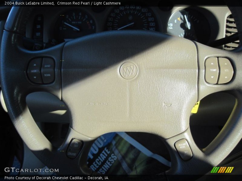 Crimson Red Pearl / Light Cashmere 2004 Buick LeSabre Limited
