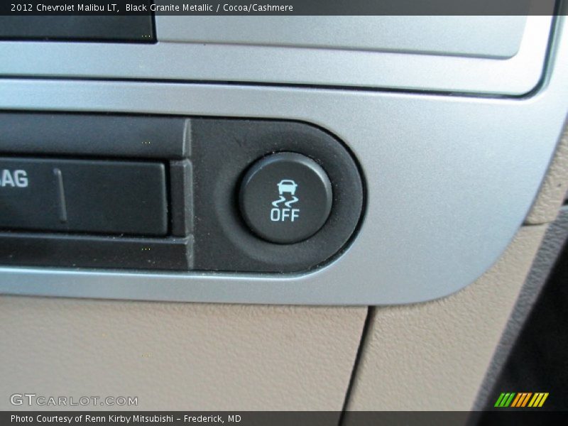 Black Granite Metallic / Cocoa/Cashmere 2012 Chevrolet Malibu LT