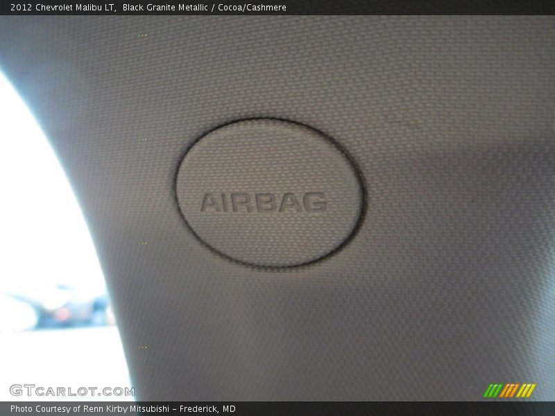 Black Granite Metallic / Cocoa/Cashmere 2012 Chevrolet Malibu LT