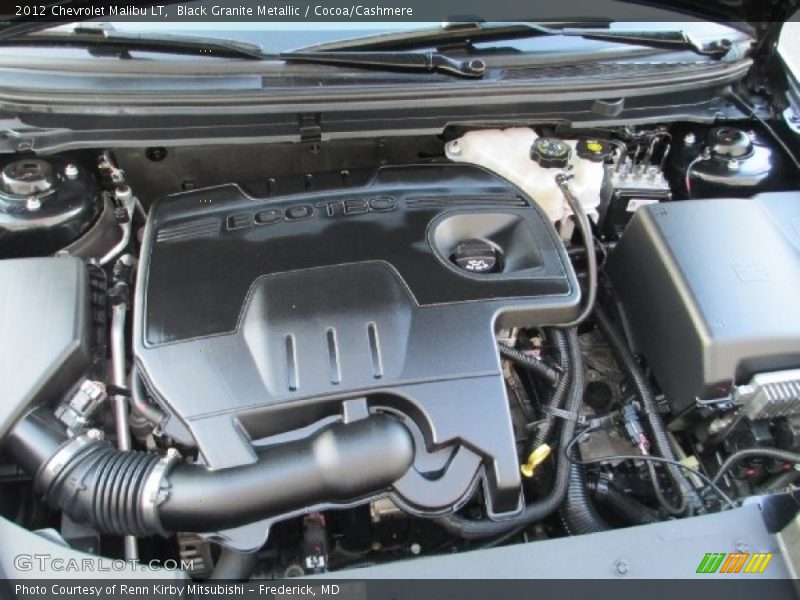 Black Granite Metallic / Cocoa/Cashmere 2012 Chevrolet Malibu LT