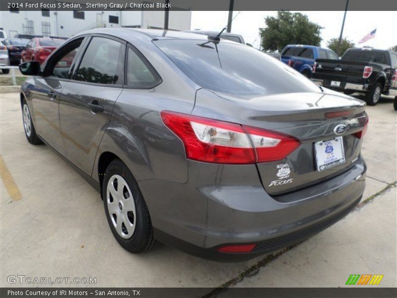 Sterling Gray / Charcoal Black 2014 Ford Focus S Sedan