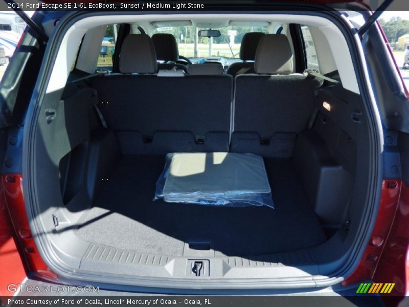 Sunset / Medium Light Stone 2014 Ford Escape SE 1.6L EcoBoost