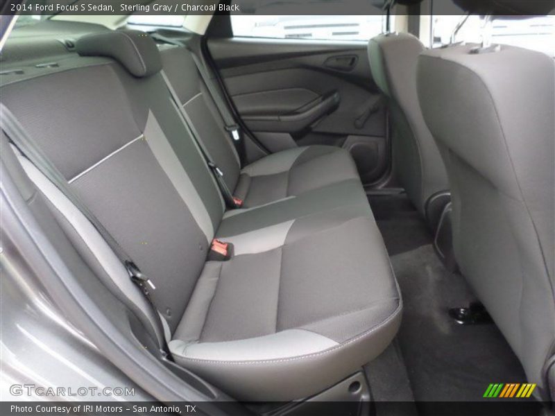 Sterling Gray / Charcoal Black 2014 Ford Focus S Sedan
