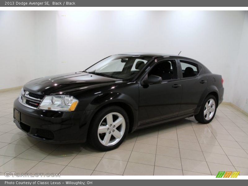 Black / Black 2013 Dodge Avenger SE