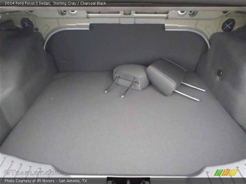 Sterling Gray / Charcoal Black 2014 Ford Focus S Sedan