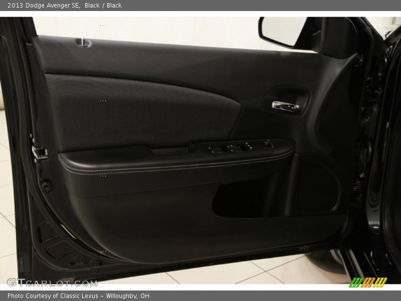 Black / Black 2013 Dodge Avenger SE