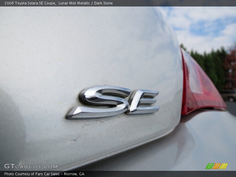 Lunar Mist Metallic / Dark Stone 2006 Toyota Solara SE Coupe