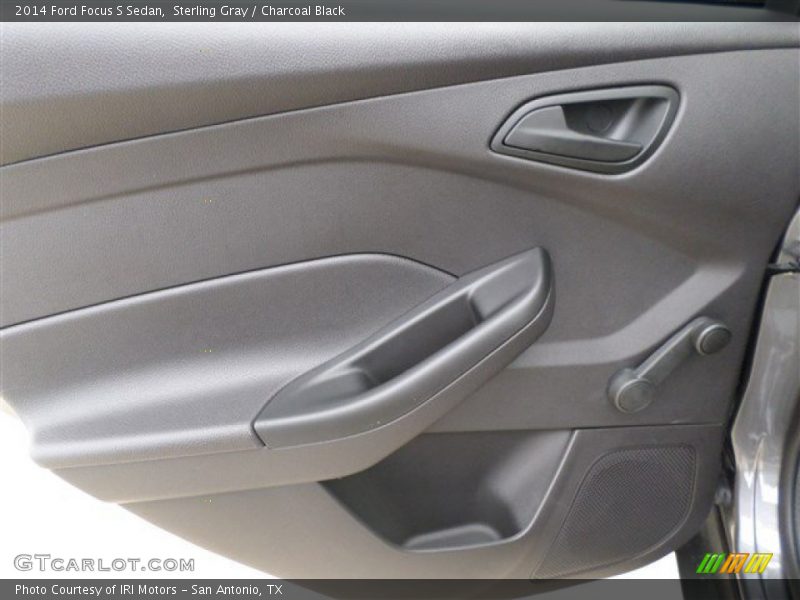 Sterling Gray / Charcoal Black 2014 Ford Focus S Sedan