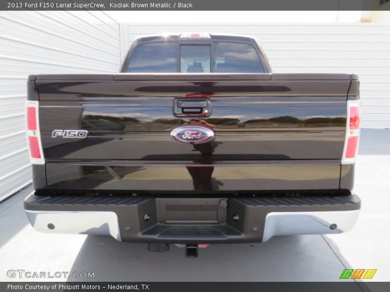 Kodiak Brown Metallic / Black 2013 Ford F150 Lariat SuperCrew