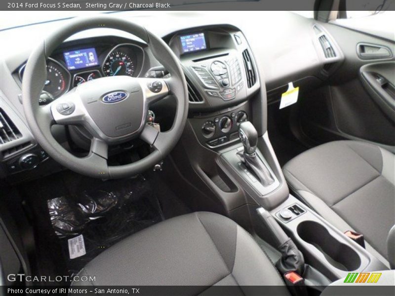 Sterling Gray / Charcoal Black 2014 Ford Focus S Sedan