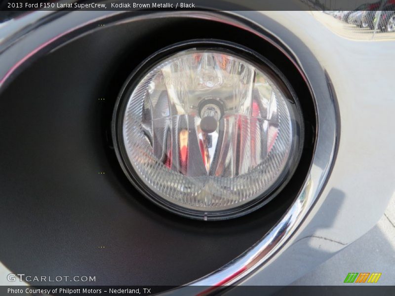Kodiak Brown Metallic / Black 2013 Ford F150 Lariat SuperCrew