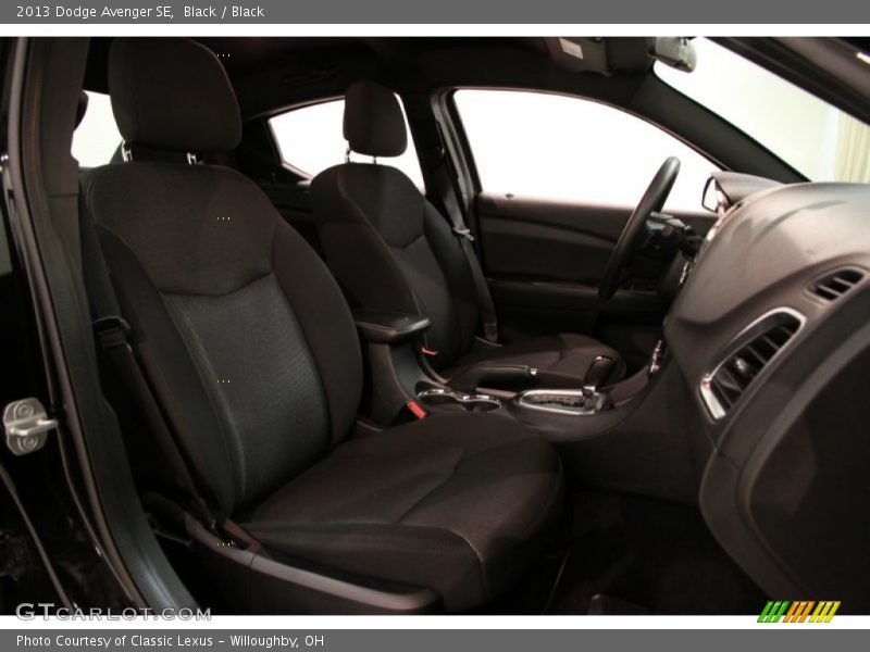 Black / Black 2013 Dodge Avenger SE