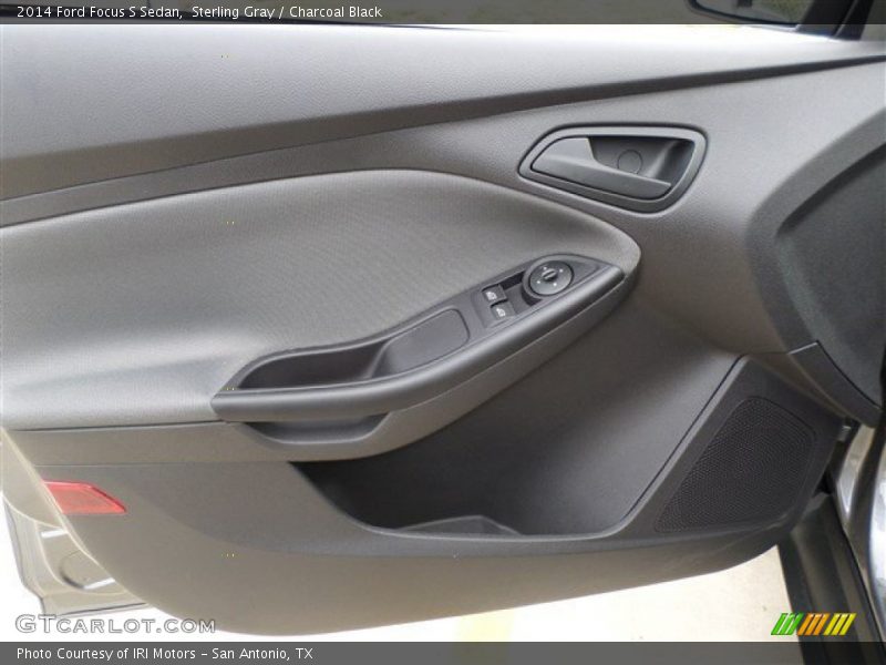 Sterling Gray / Charcoal Black 2014 Ford Focus S Sedan