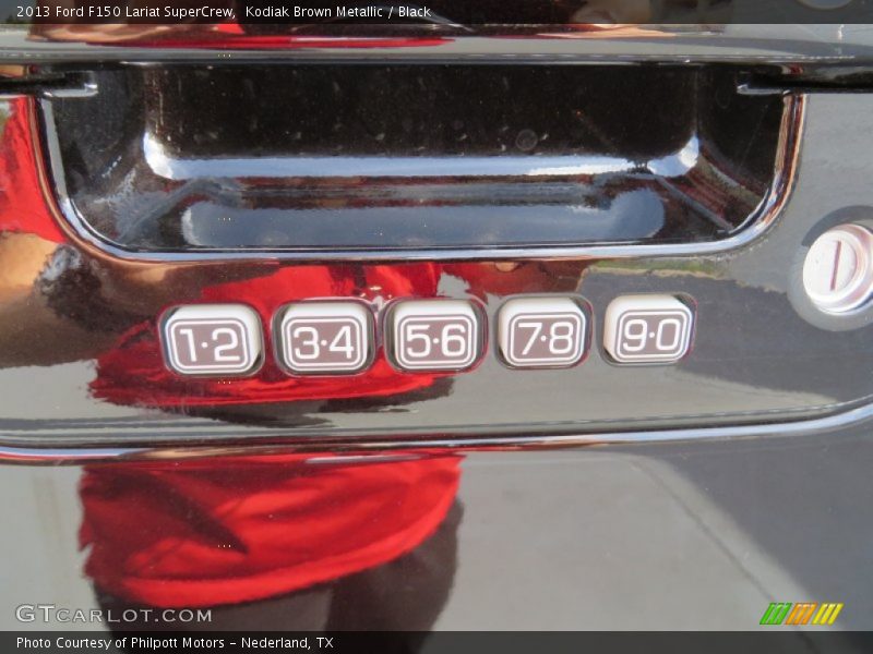 Kodiak Brown Metallic / Black 2013 Ford F150 Lariat SuperCrew