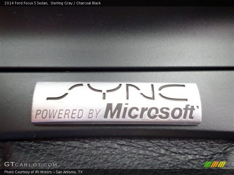 Sterling Gray / Charcoal Black 2014 Ford Focus S Sedan