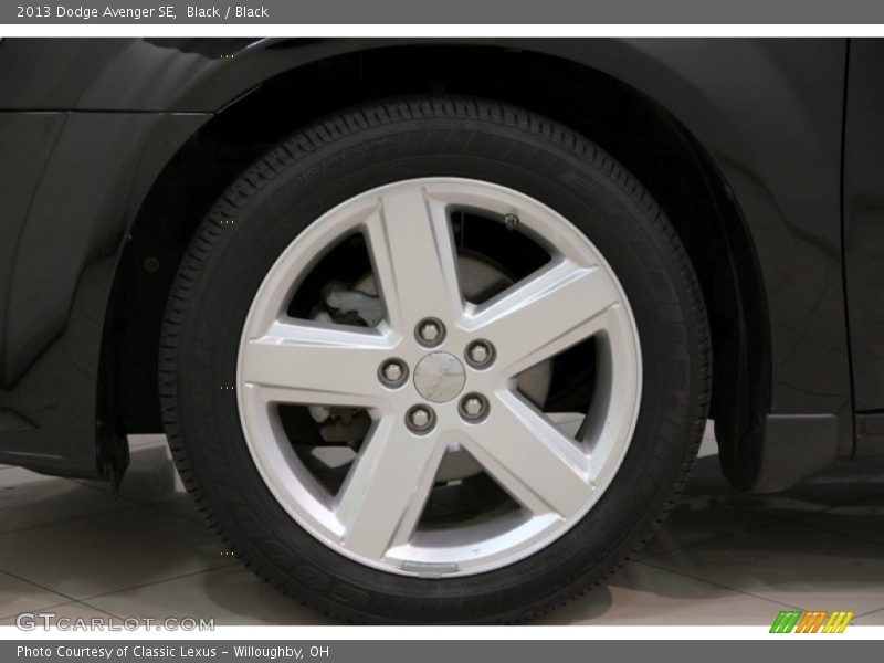 Black / Black 2013 Dodge Avenger SE
