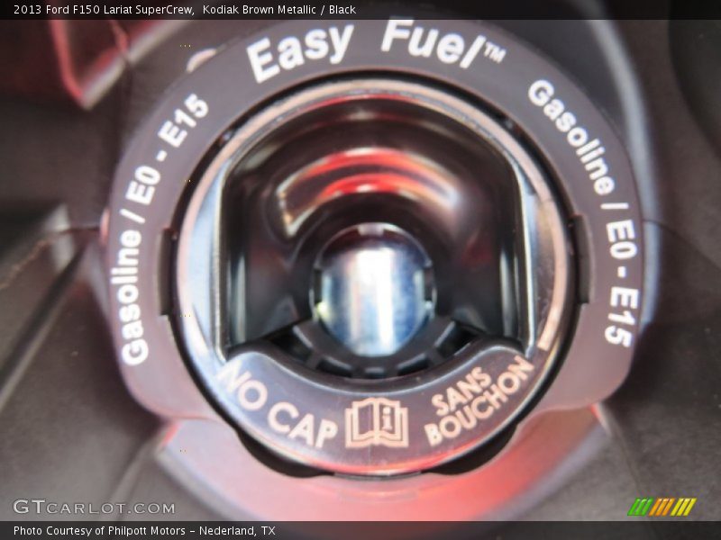 Kodiak Brown Metallic / Black 2013 Ford F150 Lariat SuperCrew
