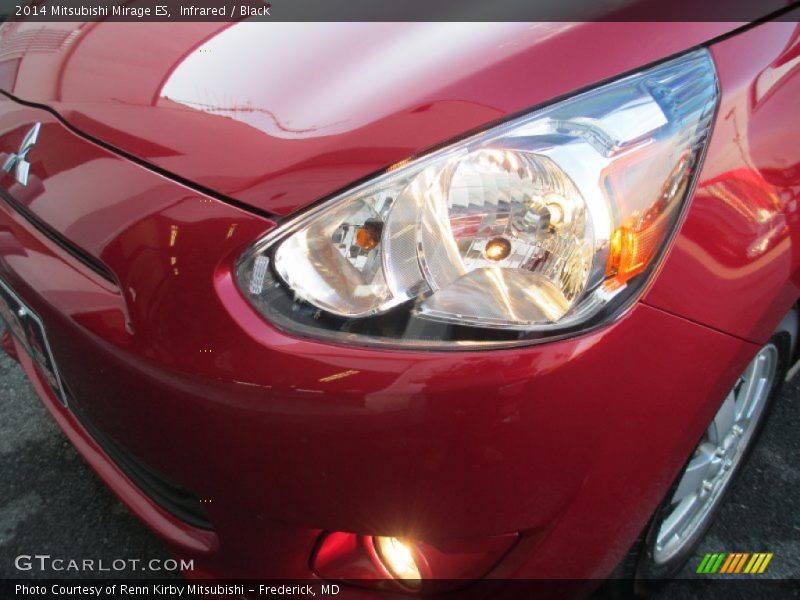 Infrared / Black 2014 Mitsubishi Mirage ES