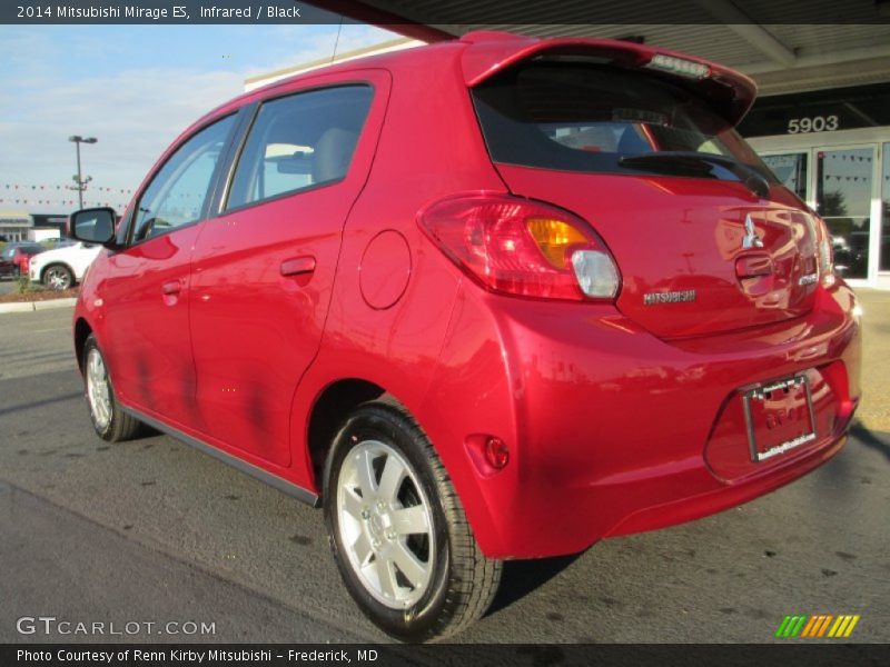 Infrared / Black 2014 Mitsubishi Mirage ES
