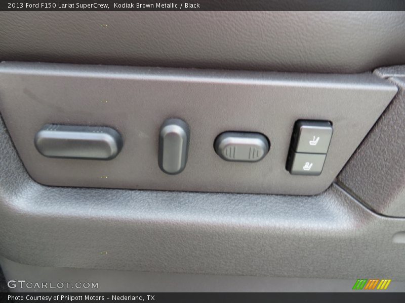 Kodiak Brown Metallic / Black 2013 Ford F150 Lariat SuperCrew