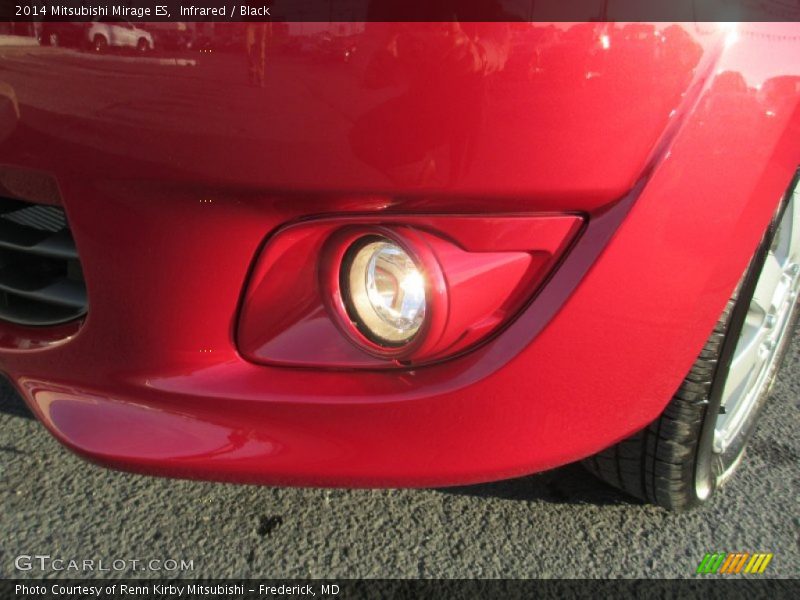 Infrared / Black 2014 Mitsubishi Mirage ES