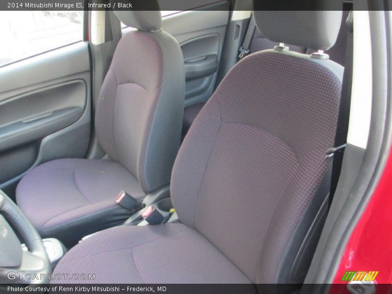 Infrared / Black 2014 Mitsubishi Mirage ES