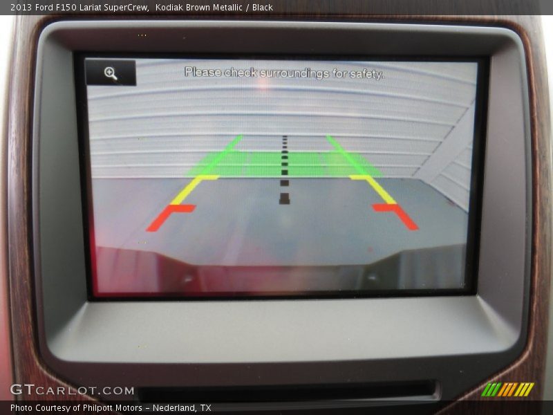 Kodiak Brown Metallic / Black 2013 Ford F150 Lariat SuperCrew
