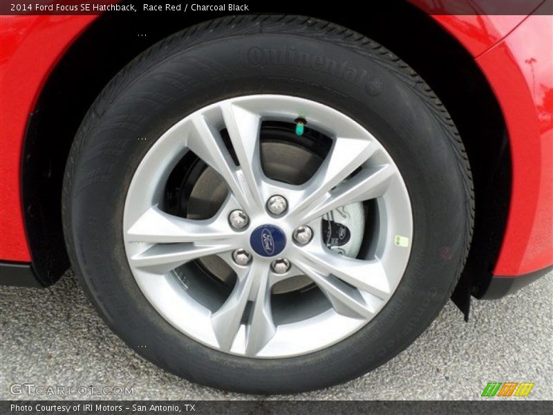 Race Red / Charcoal Black 2014 Ford Focus SE Hatchback