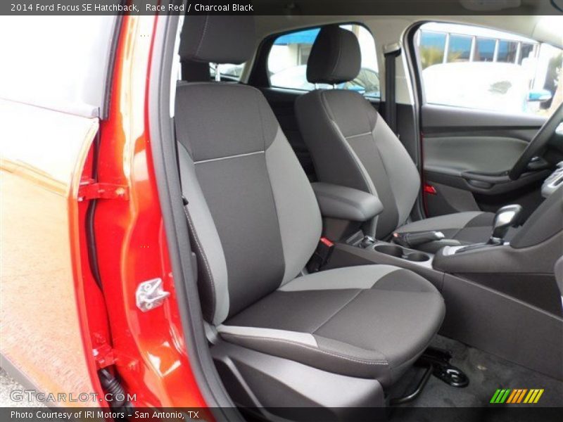 Race Red / Charcoal Black 2014 Ford Focus SE Hatchback