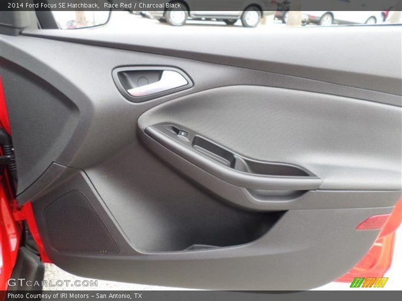 Race Red / Charcoal Black 2014 Ford Focus SE Hatchback