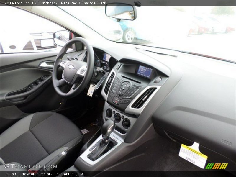 Race Red / Charcoal Black 2014 Ford Focus SE Hatchback