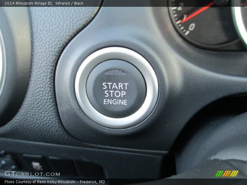 Infrared / Black 2014 Mitsubishi Mirage ES