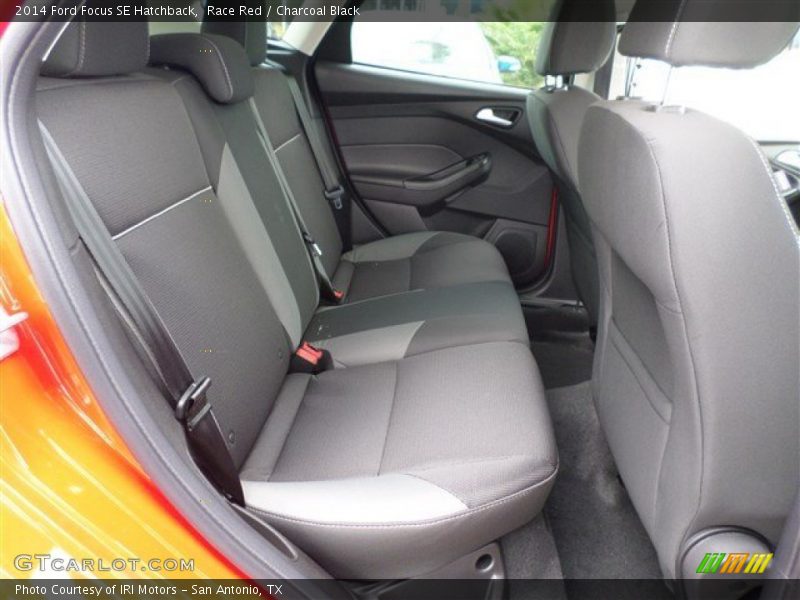 Race Red / Charcoal Black 2014 Ford Focus SE Hatchback
