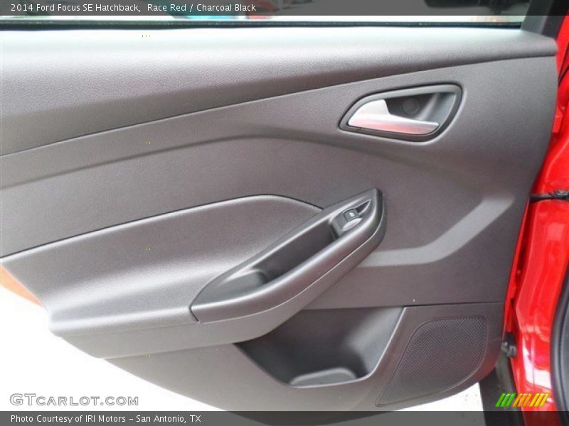 Race Red / Charcoal Black 2014 Ford Focus SE Hatchback