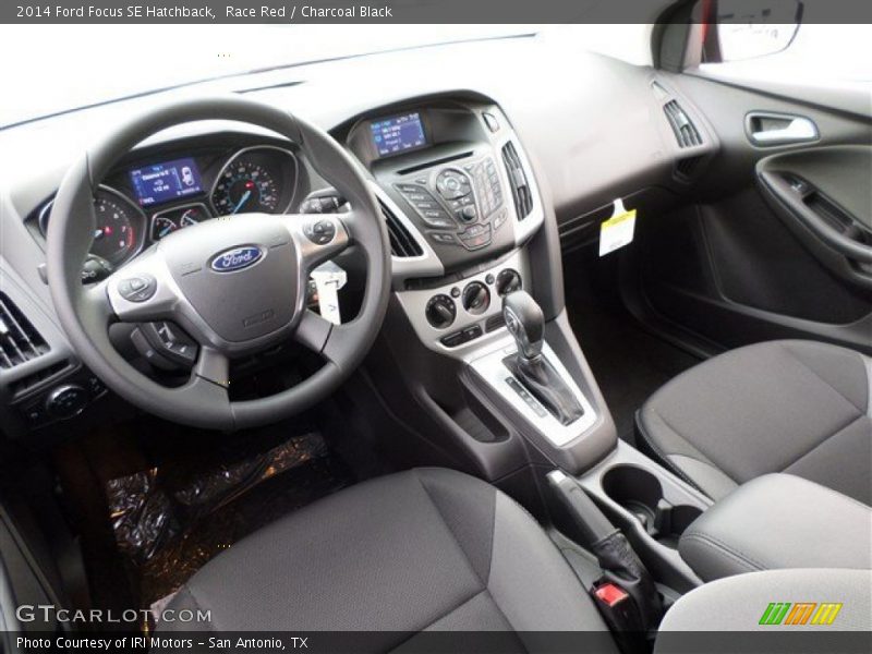 Race Red / Charcoal Black 2014 Ford Focus SE Hatchback