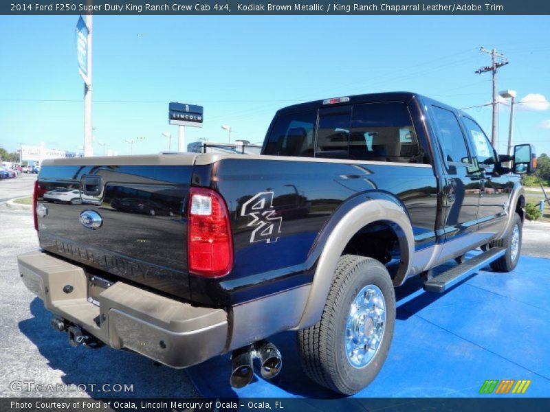 Kodiak Brown Metallic / King Ranch Chaparral Leather/Adobe Trim 2014 Ford F250 Super Duty King Ranch Crew Cab 4x4