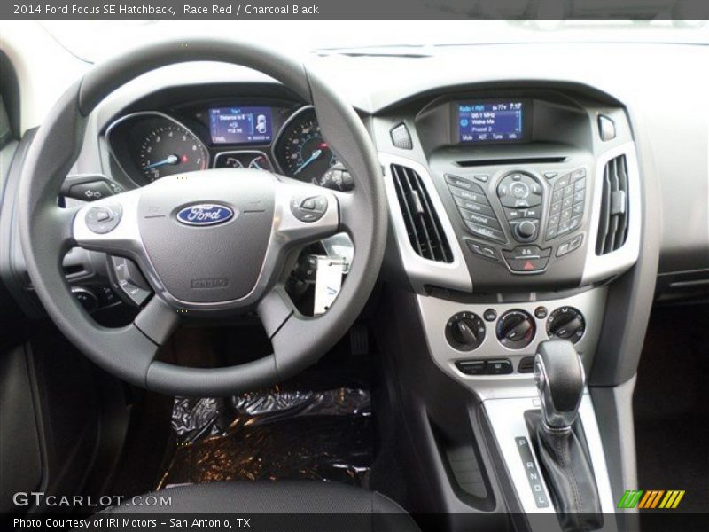 Race Red / Charcoal Black 2014 Ford Focus SE Hatchback