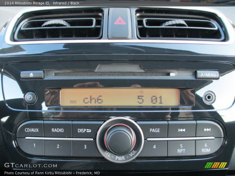 Audio System of 2014 Mirage ES