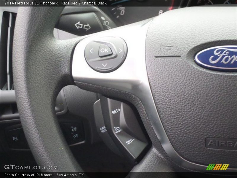 Race Red / Charcoal Black 2014 Ford Focus SE Hatchback