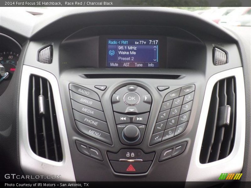 Race Red / Charcoal Black 2014 Ford Focus SE Hatchback