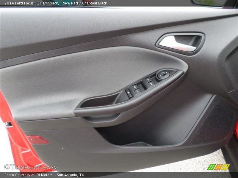 Race Red / Charcoal Black 2014 Ford Focus SE Hatchback