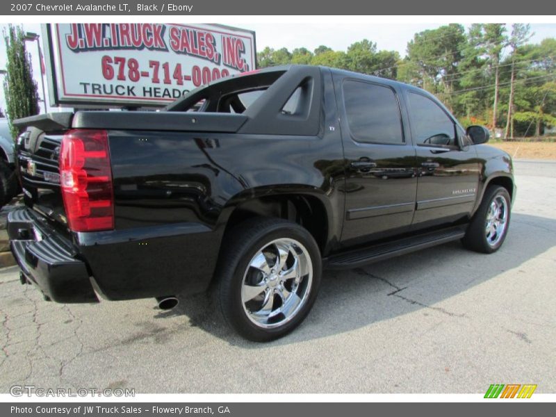 Black / Ebony 2007 Chevrolet Avalanche LT