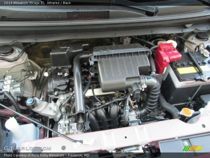  2014 Mirage ES Engine - 1.2 Liter DOHC 12-Valve MIVEC 3 Cylinder