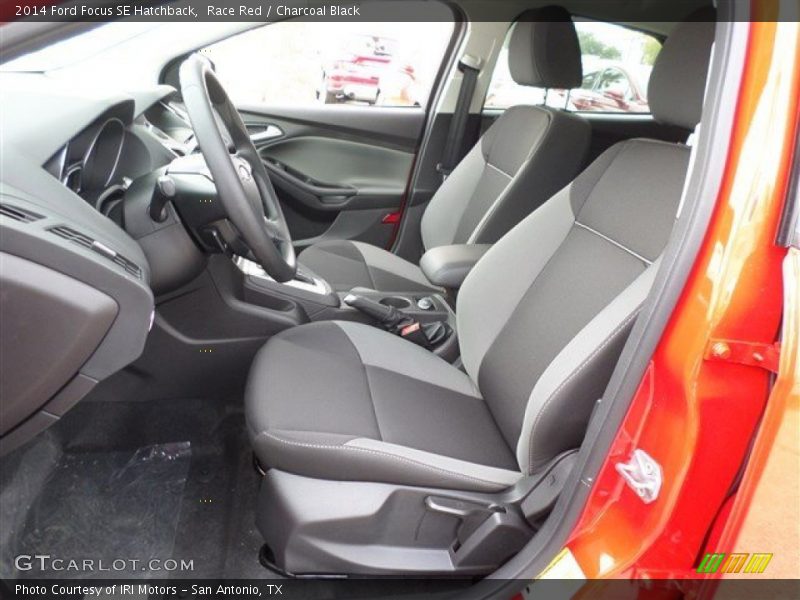 Race Red / Charcoal Black 2014 Ford Focus SE Hatchback
