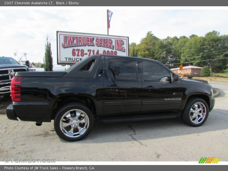 Black / Ebony 2007 Chevrolet Avalanche LT