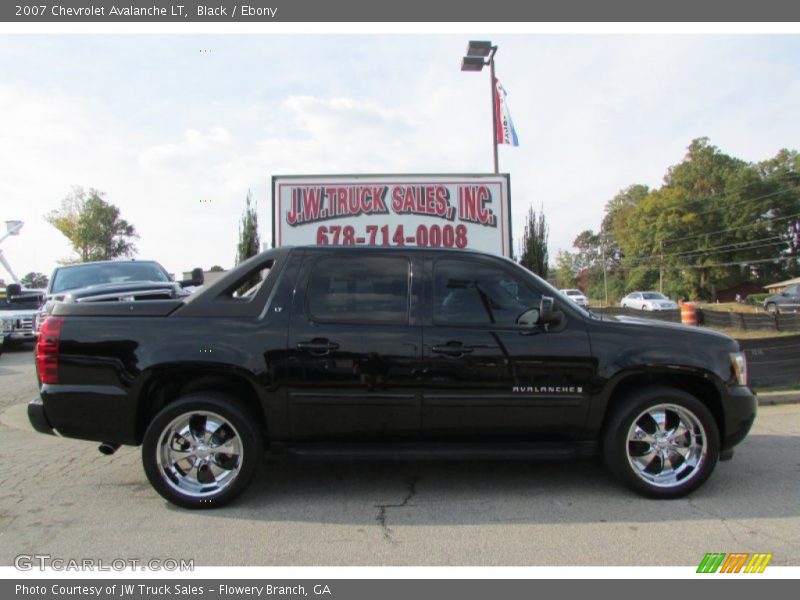 Black / Ebony 2007 Chevrolet Avalanche LT