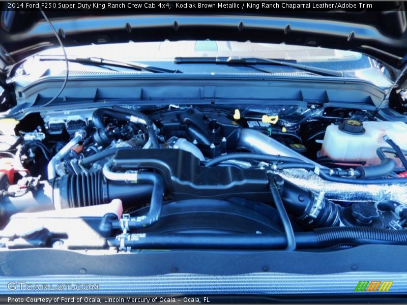 Kodiak Brown Metallic / King Ranch Chaparral Leather/Adobe Trim 2014 Ford F250 Super Duty King Ranch Crew Cab 4x4