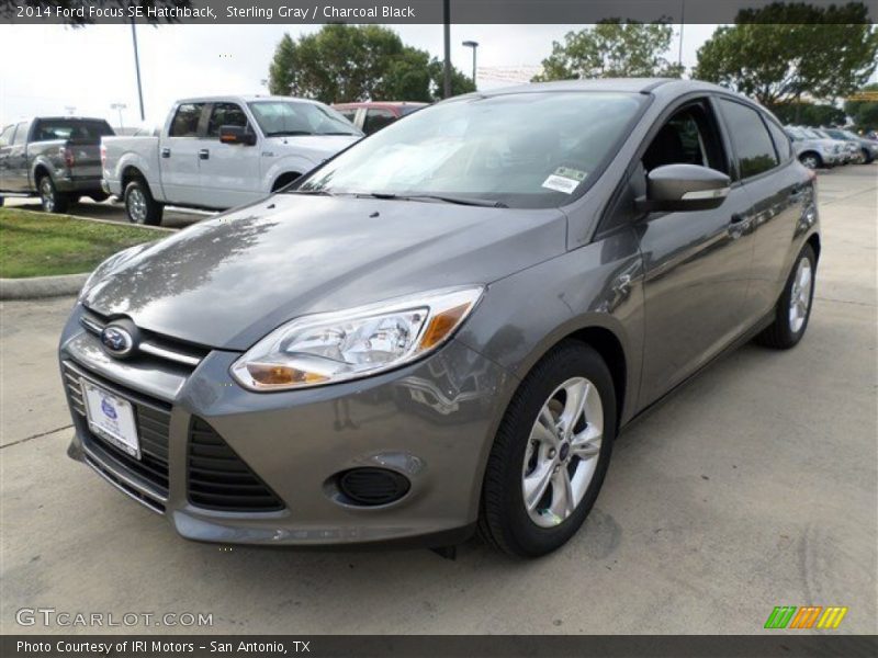 Sterling Gray / Charcoal Black 2014 Ford Focus SE Hatchback