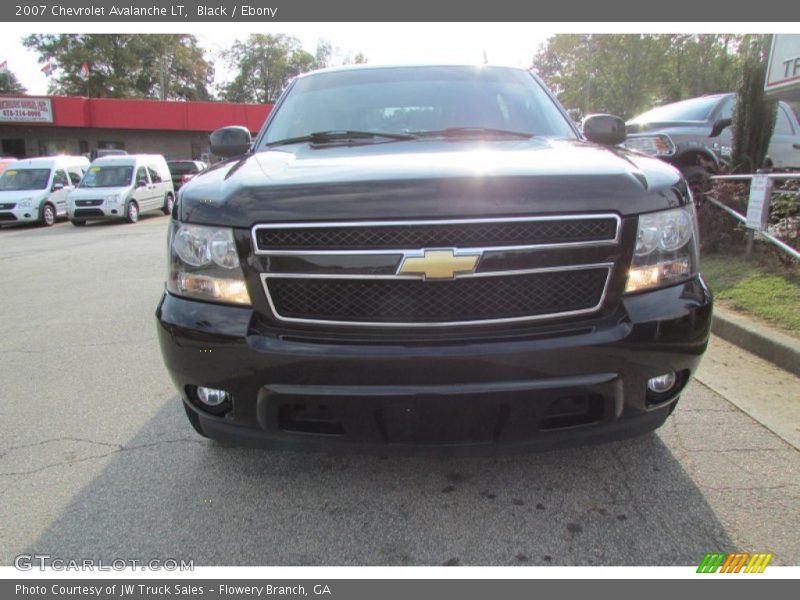 Black / Ebony 2007 Chevrolet Avalanche LT