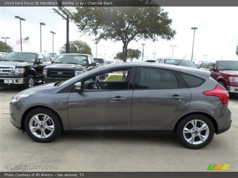 Sterling Gray / Charcoal Black 2014 Ford Focus SE Hatchback